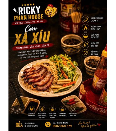 Cơm xá xíu xịn sò